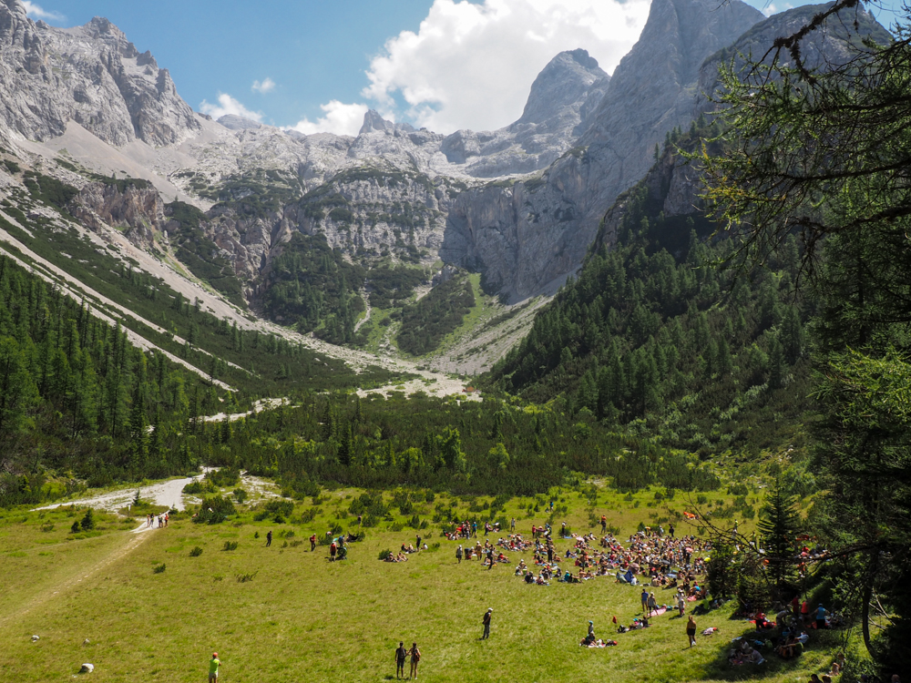 De locatie van dit concert van de Suoni delle Dolomiti © Claudia Zanin